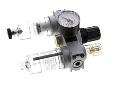 FRL 3-Delig G1/8'' 750l/min 0.2-6.0bar/3-87psi Semi-Auto 40 mm Manometer Polycarbonaat Multifix 0