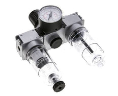 FRL 3-Delig G1/8'' 750l/min 0.5-10.0bar/7-145psi Semi-Auto 40 mm Manometer Polycarbonaat Multifix 0