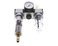 FRL 3-Delig G1/4'' 750l/min 0.5-10.0bar/7-145psi Auto (Gesloten Zonder Druk) 40 mm Manometer Polycarbonaat Multifix 0