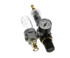 FRL 2-Delig G1/4'' 350l/min 0.5-10.0bar/7-145psi Auto Polycarbonaat Standaard 0
