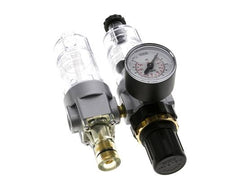 FRL 2-Delig G1/8'' 350l/min 0.5-6.0bar/7-87psi Semi-Automatisch Polycarbonaat Standaard 0