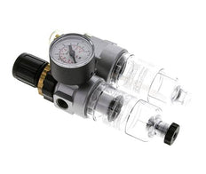 FRL 2-Delig G1/4'' 350l/min 0.5-6.0bar/7-87psi Semi-Automatisch Polycarbonaat Standaard 0