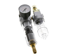 FRL 2-Delig G1/8'' 350l/min 0.5-6.0bar/7-87psi Auto Polycarbonaat Standaard 0
