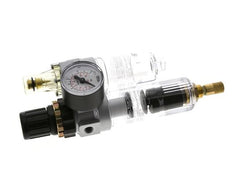 FRL 2-Delig G1/8'' 350l/min 0.5-6.0bar/7-87psi Auto Polycarbonaat Standaard 0