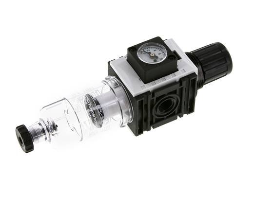 Filter-Regelaar G1/4'' 1000l/min 0.5-8.0bar/7-116psi Futura 0