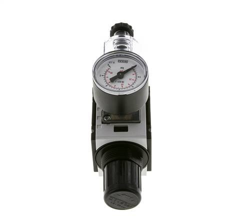 Filter-Regelaar G1/4'' 1000l/min 0,2-4,0bar/3-58psi 40 mm Manometer Futura 0