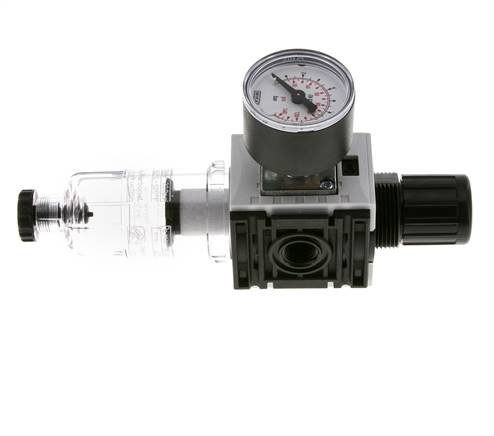 Filter-Regelaar G1/4'' 1000l/min 0,5-8,0bar/7-116psi 40 mm Manometer Futura 0