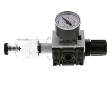Filter-Regelaar G1/4'' 1000l/min 0,5-8,0bar/7-116psi 40 mm Manometer Futura 0