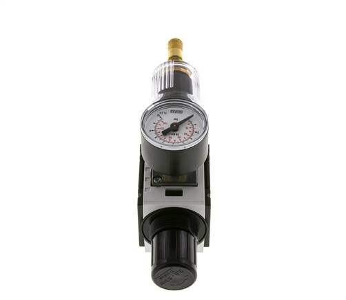 Filter-Regelaar G1/4'' 1000l/min 0,5-8,0bar/7-116psi 40 mm Manometer Futura 0