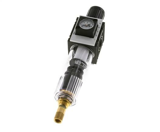 Filter-Regelaar G1/4'' 1000l/min 0.5-8.0bar/7-116psi Futura 0