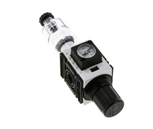 Filter-Regelaar G1/4'' 1000l/min 0.5-8.0bar/7-116psi Futura 0