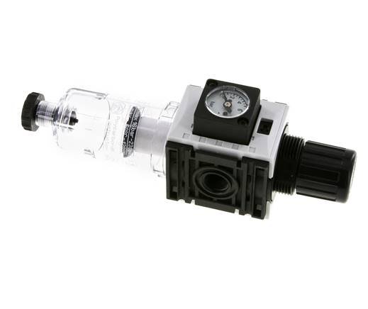 Filter-Regelaar G1/4'' 1000l/min 0.5-8.0bar/7-116psi Futura 0
