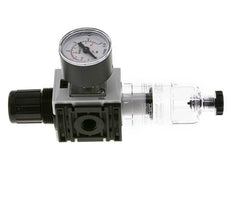 Filter-Regelaar G1/4'' 1000l/min 0,2-4,0bar/3-58psi 40 mm Manometer Futura 0