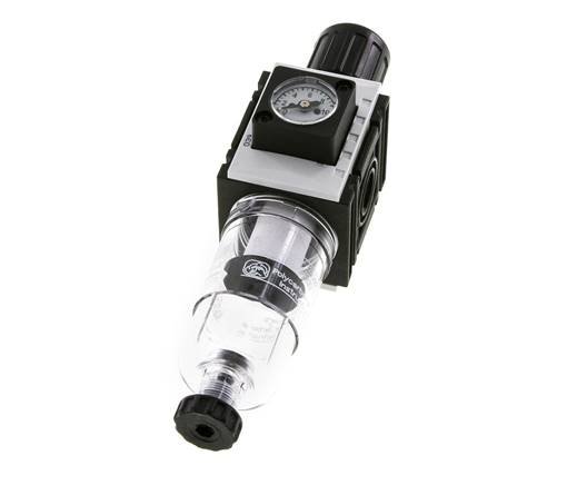 Filter-Regelaar G1/4'' 1000l/min 0.5-8.0bar/7-116psi Futura 0