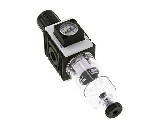 Filter-Regelaar G1/4'' 1000l/min 0.5-8.0bar/7-116psi Futura 0