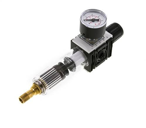Filter-Regelaar G1/4'' 1000l/min 0,2-4,0bar/3-58psi 40 mm Manometer Futura 0
