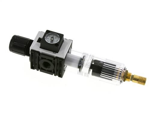 Filter-Regelaar G1/4'' 1000l/min 0.5-10.0bar/7-145psi Futura 0