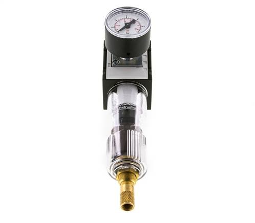 Filter-Regelaar G1/4'' 1000l/min 0,2-4,0bar/3-58psi 40 mm Manometer Futura 0
