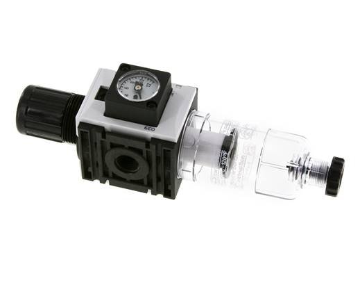 Filter-Regelaar G1/4'' 1000l/min 0.5-8.0bar/7-116psi Futura 0