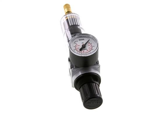 Filter-Regelaar G1/4'' 1450l/min 0.2-6.0bar/3-87psi 40 mm Manometer Multifix 0