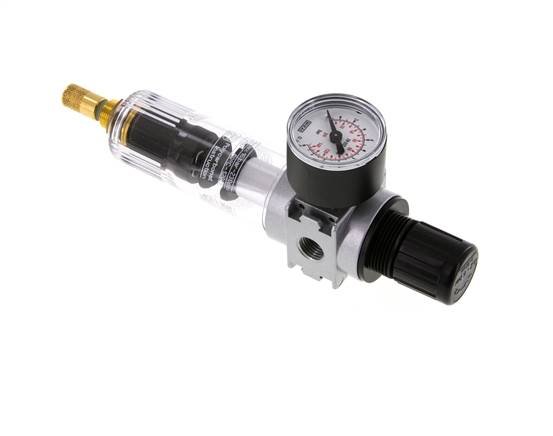 Filter-Regelaar G1/4'' 1450l/min 0.2-6.0bar/3-87psi 40 mm Manometer Multifix 0