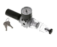 Filter-Regelaar G1/8'' 1450l/min 0,5-10,0bar/7-145psi 40 mm Manometer Cilinderlock Multifix 0