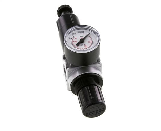 Filter-Regelaar G1/4'' 1450l/min 0,5-10,0bar/7-145psi 40 mm Manometer Multifix 0