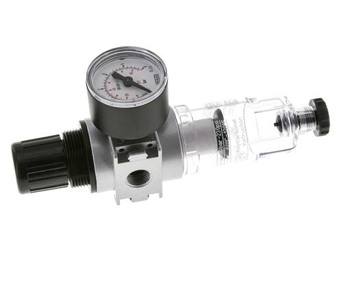 Filter-Regelaar G1/4'' 1450l/min 0,1-3,0bar/1-44psi 40 mm Manometer Multifix 0
