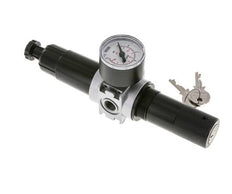 Filter-Regelaar G1/4'' 1450l/min 0,1-3,0bar/1-44psi 40 mm Manometer Cilinderlock Multifix 0