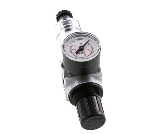 Filter-Regelaar G1/4'' 1450l/min 0,5-10,0bar/7-145psi 40 mm Manometer Multifix 0