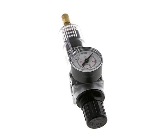 Filter-Regelaar G1/4'' 1450l/min 0,5-10,0bar/7-145psi 40 mm Manometer Multifix 0