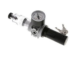 Filter-Regelaar G1/8'' 1450l/min 0,5-10,0bar/7-145psi 40 mm Manometer Cilinderlock Multifix 0