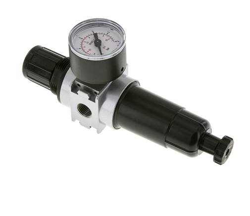 Filter-Regelaar G1/4'' 1450l/min 0,1-3,0bar/1-44psi 40 mm Manometer Multifix 0