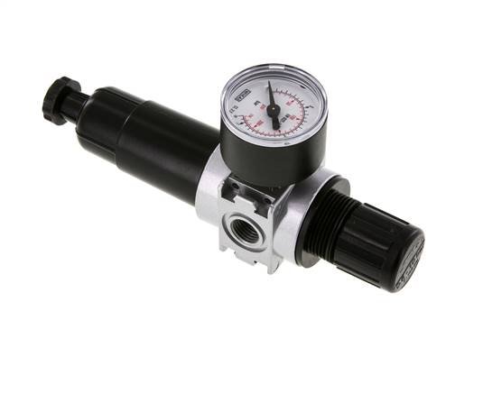 Filter-Regelaar G1/4'' 1450l/min 0,5-10,0bar/7-145psi 40 mm Manometer Multifix 0