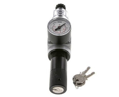 Filter-Regelaar G1/8'' 1450l/min 0,1-3,0bar/1-44psi 40 mm Manometer Cilinderlock Multifix 0