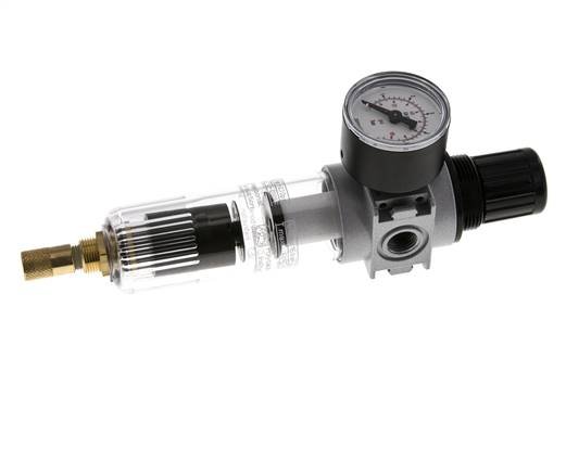 Filter-Regelaar G1/4'' 1450l/min 0,1-3,0bar/1-44psi 40 mm Manometer Multifix 0