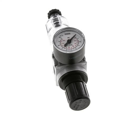 Filter-Regelaar G1/4'' 1450l/min 0.2-6.0bar/3-87psi 40 mm Manometer Multifix 0