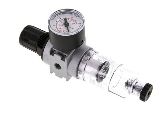 Filter-Regelaar G1/8'' 1450l/min 0.2-6.0bar/3-87psi 40 mm Manometer Multifix 0