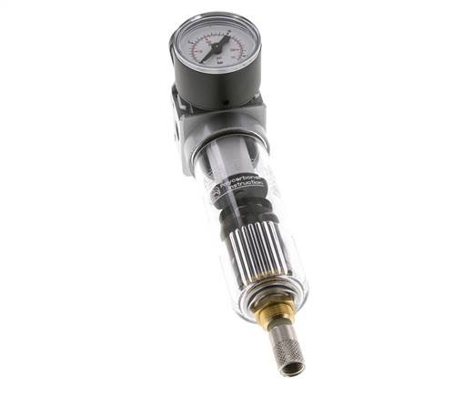 Filter-Regelaar G1/8'' 1450l/min 0,5-10,0bar/7-145psi 40 mm Manometer Multifix 0