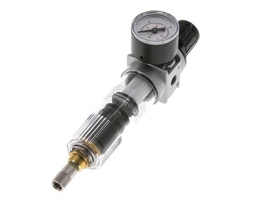 Filter-Regelaar G1/8'' 1450l/min 0,5-10,0bar/7-145psi 40 mm Manometer Multifix 0