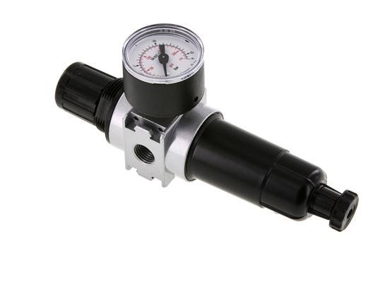 Filter-Regelaar G1/4'' 1450l/min 0,5-10,0bar/7-145psi 40 mm Manometer Multifix 0