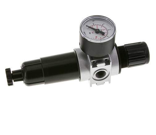 Filter-Regelaar G1/4'' 1450l/min 0,1-3,0bar/1-44psi 40 mm Manometer Multifix 0
