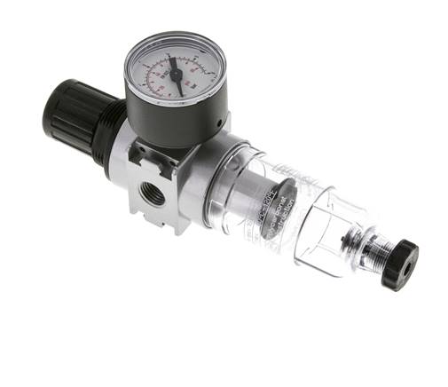 Filter-Regelaar G1/4'' 1450l/min 0,1-3,0bar/1-44psi 40 mm Manometer Multifix 0