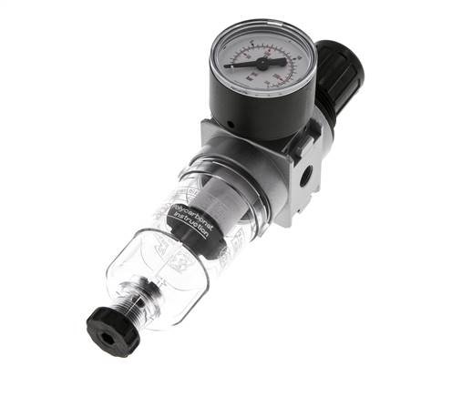 Filter-Regelaar G1/8'' 1450l/min 0,5-10,0bar/7-145psi 40 mm Manometer Multifix 0