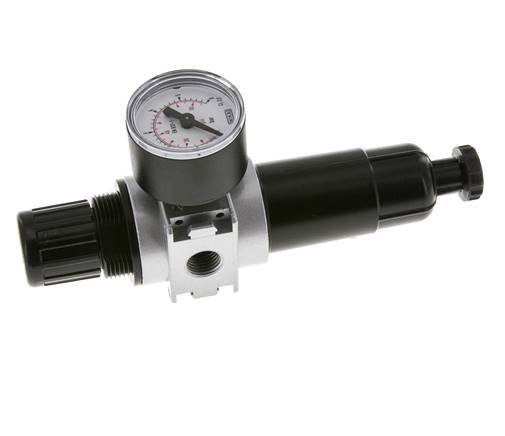 Filter-Regelaar G1/4'' 1450l/min 0,1-3,0bar/1-44psi 40 mm Manometer Multifix 0