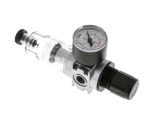 Filter-Regelaar G1/4'' 1450l/min 0,1-3,0bar/1-44psi 40 mm Manometer Multifix 0