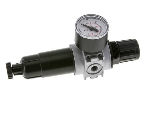 Filter-Regelaar G1/8'' 1450l/min 0,5-10,0bar/7-145psi 40 mm Manometer Multifix 0