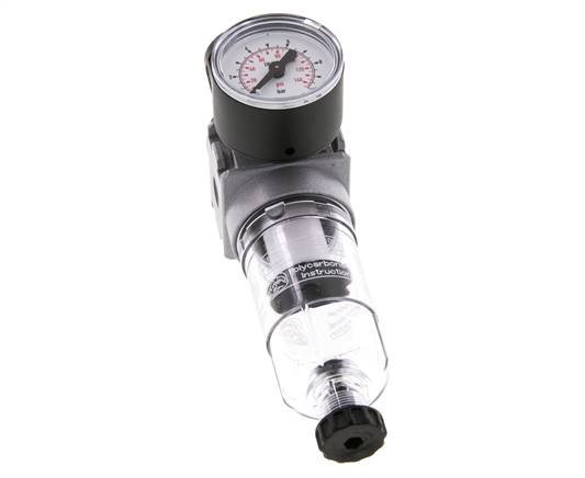 Filter-Regelaar G1/8'' 1450l/min 0.2-6.0bar/3-87psi 40 mm Manometer Multifix 0
