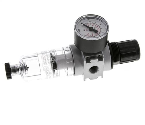 Filter-Regelaar G1/4'' 1450l/min 0.2-6.0bar/3-87psi 40 mm Manometer Multifix 0