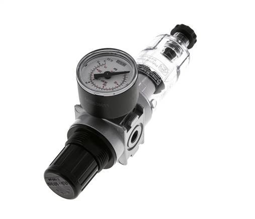 Filter-Regelaar G1/8'' 1450l/min 0,5-10,0bar/7-145psi 40 mm Manometer Multifix 0